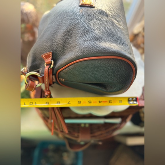 Dooney & Bourke Pebble Grain Tassel Shoulder Bag NWT - Picture 3 of 11